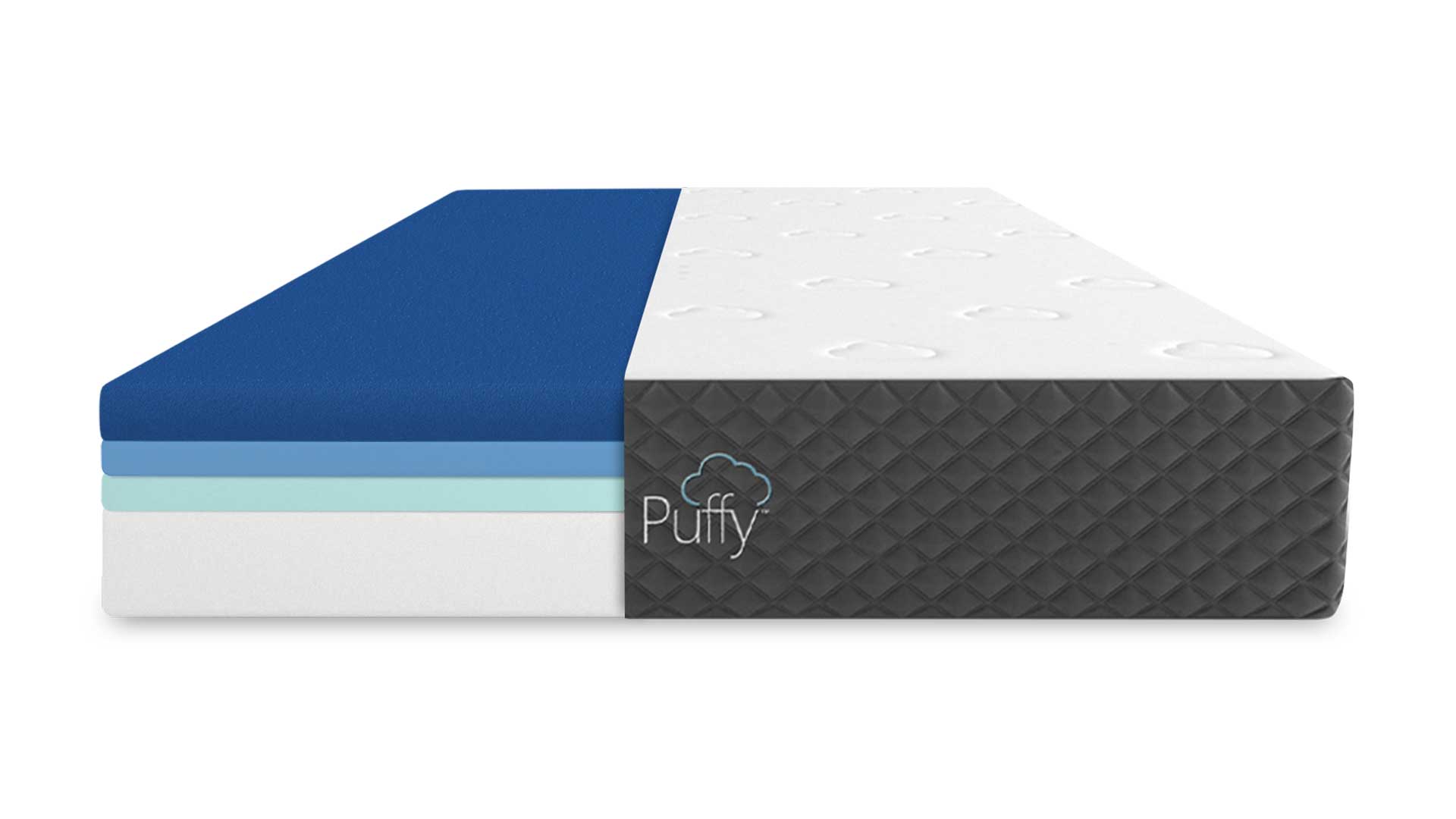 puffy mattress layers